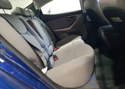 2013 Hyundai Elantra Gls from USA, damaged, VIN KMHDH4AE2DU615445